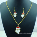 Christmas Gift Necklace and Earring Set Fashion Costume Jewelry